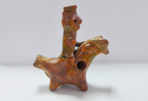 История одного экспоната.  Откуда в Поставах свистулька XVIII века?