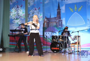 Концерт солистки группы "Мираж" Светланы Разиной в Поставах (видео)