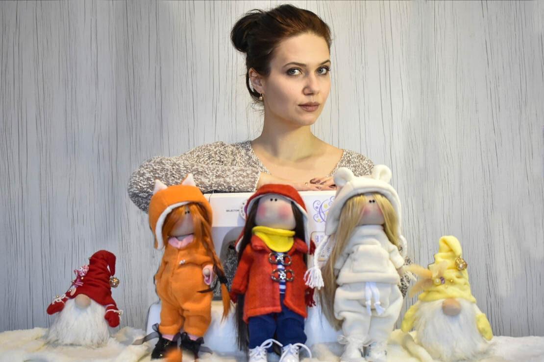 Посмотрите, какие красивые интерьерные игрушки создает поставчанка Юлия Ракель