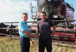 Жатва в ОАО «Хотилы-агро» завершена. За 20 дней здесь намолотили 13150 тонн зерна