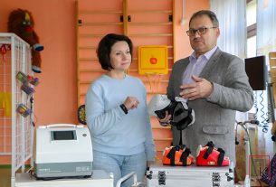 ОДРОЦ «Ветразь» — первое в Беларуси учреждение, где будут лечить детей с ДЦП с помощью аппарата «Корвит»