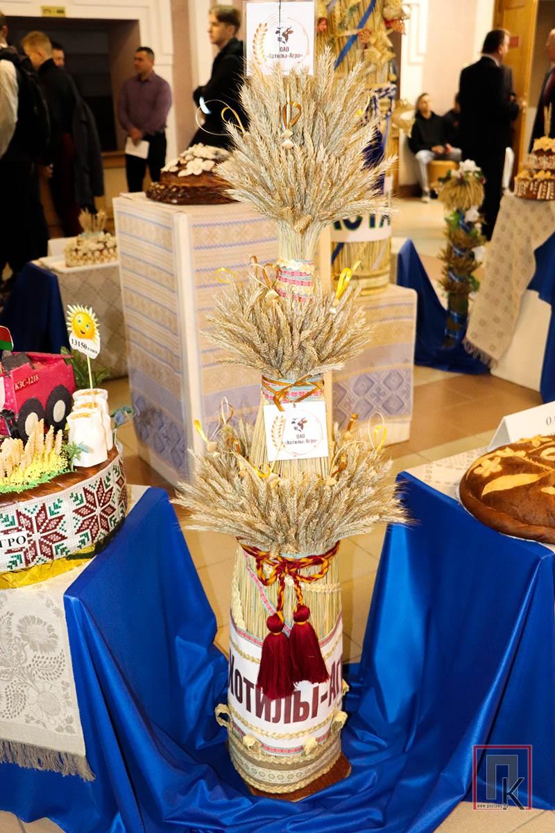 Фоторепортаж: Выставка снопов и караваев на районном празднике "Дожинки" в Поставах
