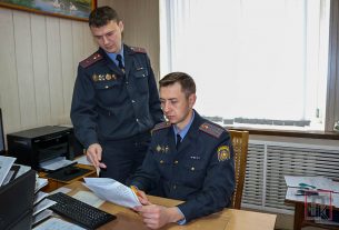 День участкового инспектора милиции. В отделе охраны правопорядка и профилактики Поставского РОВД работает 21 человек