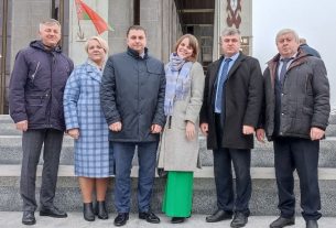 Фотофакт: Делегация Поставского района уже в Минске, где пройдет ежегодное Послание Президента
