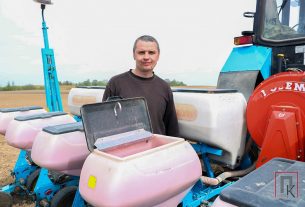 На полях ОАО «Новоселки-Лучай» начали сеять кукурузу