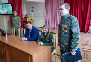 Поисковики Новополоцка и Архангельска встретились в Поставах, чтобы поблагодарить поставских коллег за сотрудничество