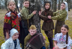 3-е место завоевали учащиеся 4 класса Воропаевской СШ в областном этапе республиканского квеста «По следам Победы»