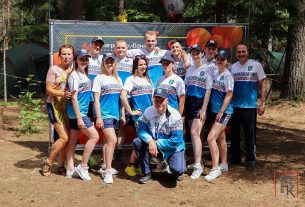 Фоторепортаж: В СТК "Озерки" стартовал турслет работников "Белагропромбанка"