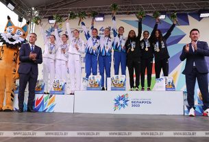 Белоруски выиграли командный турнир по современному пятиборью на II Играх стран СНГ