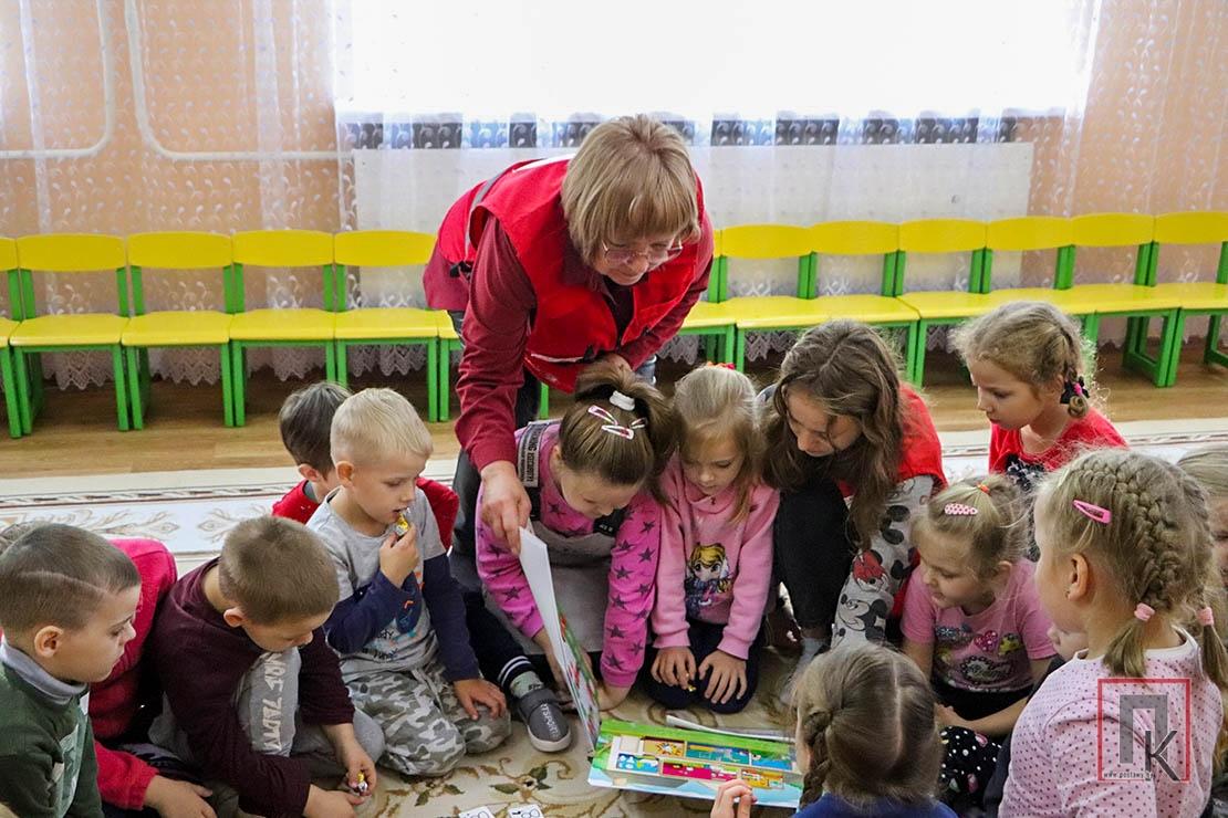Татьяна Шахова провела для воспитанников д/с «Солнышко» мастер-класс по оказанию первой медпомощи