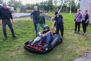 Новый карт обкатали обучающиеся Поставского РЦДМ на прошлой неделе