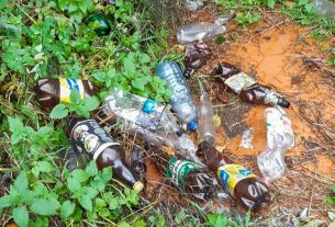 23 ноября на дороге Браслав-Поставы возле аг. Курополье машина съехала в кювет