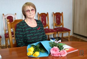 С интересом и ответственностью работает молодой ветврач ОАО «Знамя Победы-агро» Ольга Костюкевич