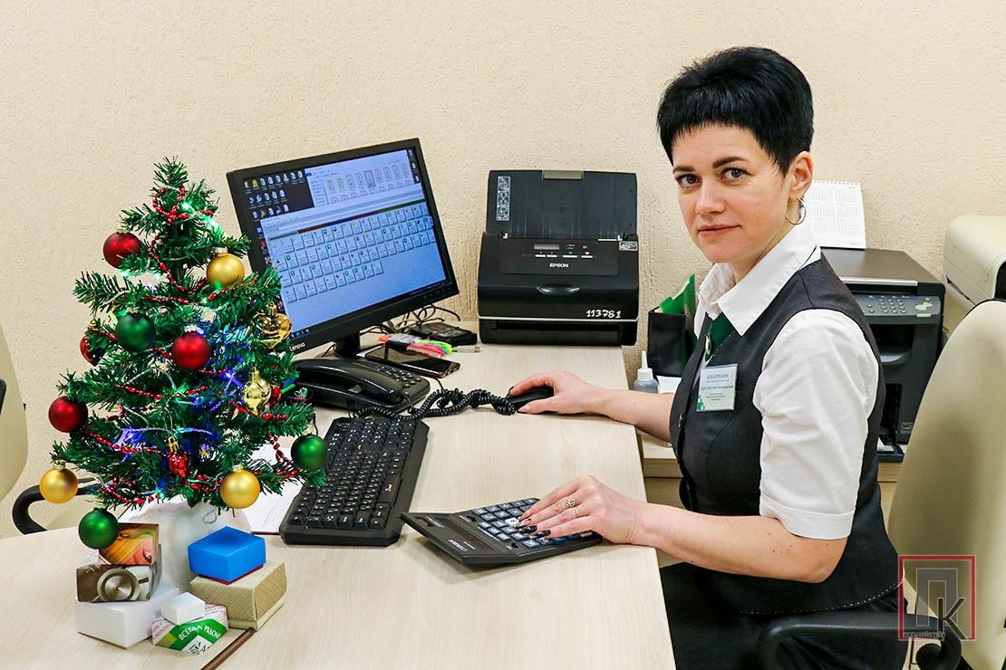 Светлана Турло почти 20 лет работает в ЦБУ №230 ОАО «АСБ Беларусбанк»