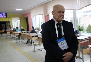 Руководитель Штаба Миссии наблюдателей от СНГ Леонид Анфимов: "Люди понимают, что сегодня выбирают своё будущее"