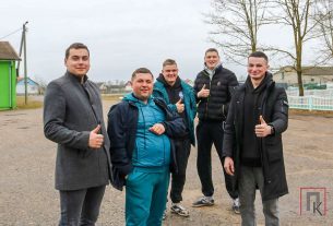 Жители аг. Хотилы и близлежащих деревень активно приходят на избирательные участки