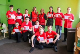 Юные волонтёры БКК прошли 16-часовой базовый курс по оказанию первой помощи