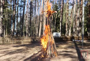 Видеорепортаж: На СТК "Озерки" праздновали Масленицу