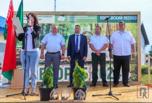 12 июля в Поставах прошёл областной конкурс профмастерства вальщиков леса «Лесоруб-2024»