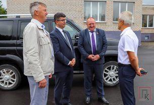 Поставы с рабочим визитом посетил Сергей Лекович