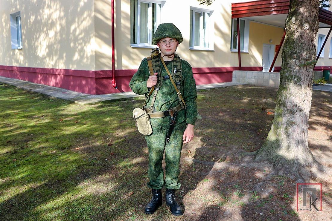 18-летний Даниил Криштафович поступил на военную службу по контракту в войсковую часть 74384