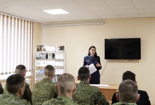 Пограничники встретились со старшим прокурором Витебской области