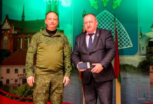 Фоторепортаж: В Поставском районе торжественно подвели итоги сборов войск территориальной обороны