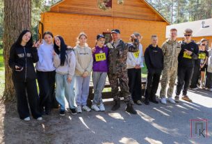 В СТК «Озерки» стартовал 2-х дневный районный туристический слет учащихся