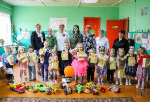 В Новосёлковском сельском Совете прошла добрая акция, приуроченная к Международному дню защиты детей