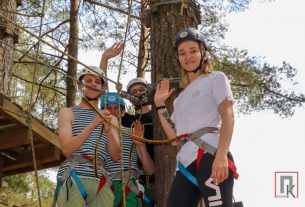 В СТК "Озерки" состоялась товарищеская встреча между Республиканским советом работающей молодёжи и работающей молодёжью Поставщины