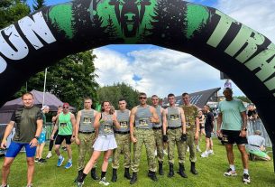 Сморгонские пограничники покорили трассу Bison Trail!