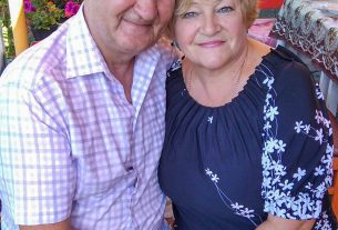 Ольга и Дмитрий Куцухо создали цветущий уголок возле своего дома на ул. Озёрной