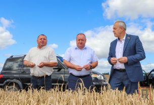 Председатель Палаты представителей Игорь Сергеенко посетил ОАО «Новоселки-Лучай»