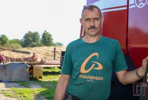 В ОАО "Курополье-агро" появился новый кормоуборочный комбайн