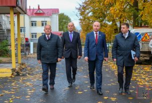 Министр здравоохранения Беларуси Александр Ходжаев посетил Поставский район