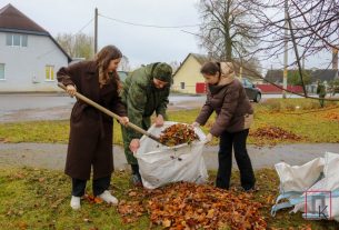 Молодежь Поставщины присоединилась к республиканскому субботнику