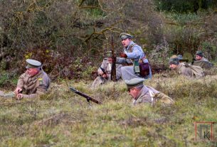 Фоторепортаж: Сегодня вблизи д. Дуки прошла реконструкция боевых действий (+видео)