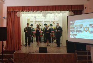 Военнослужащие Сморгонской пограничной группы встретились с лынтупчанами