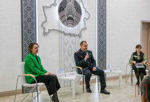 В СШ №3 прошёл открытый диалог по теме «Быть достойным гражданином Республики Беларусь»