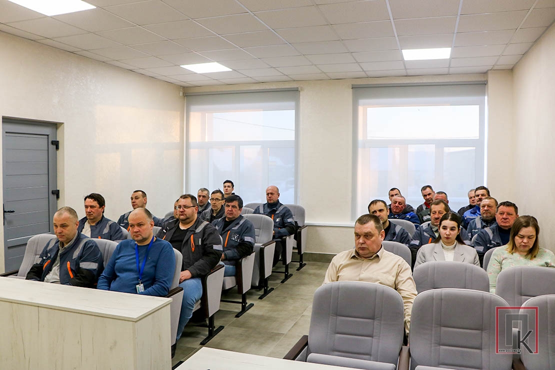 Единый день информирования. С работниками РУП «Белтелеком» встретился председатель райисполкома Сергей Чепик