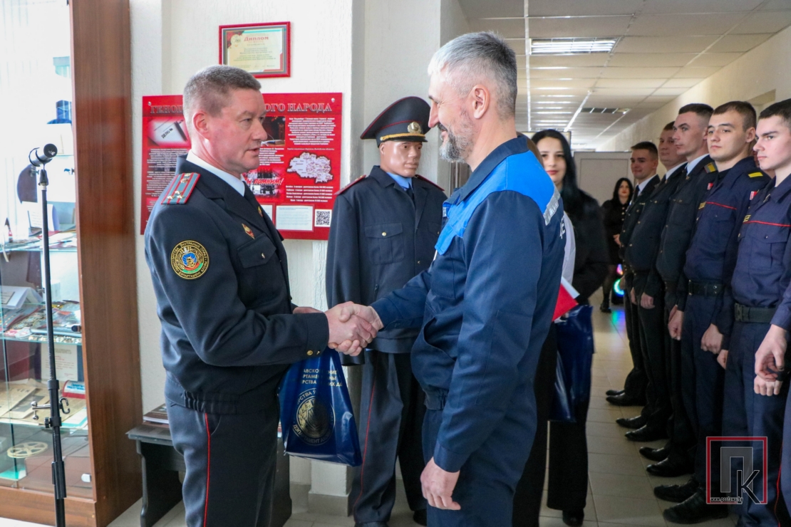 В Поставах открыли обновленный пункт централизованного наблюдения Поставского отделения Департамента охраны