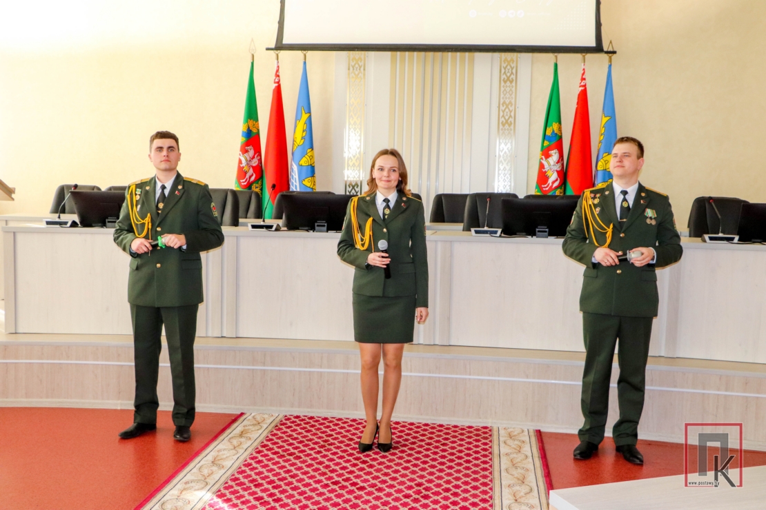 В Поставах прошла торжественная церемония в рамках Всебелорусской акции «Мы — граждане Беларуси!»
