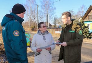 Весна без пожаров: Поставский лесхоз и РОЧС проводят профилактические рейды