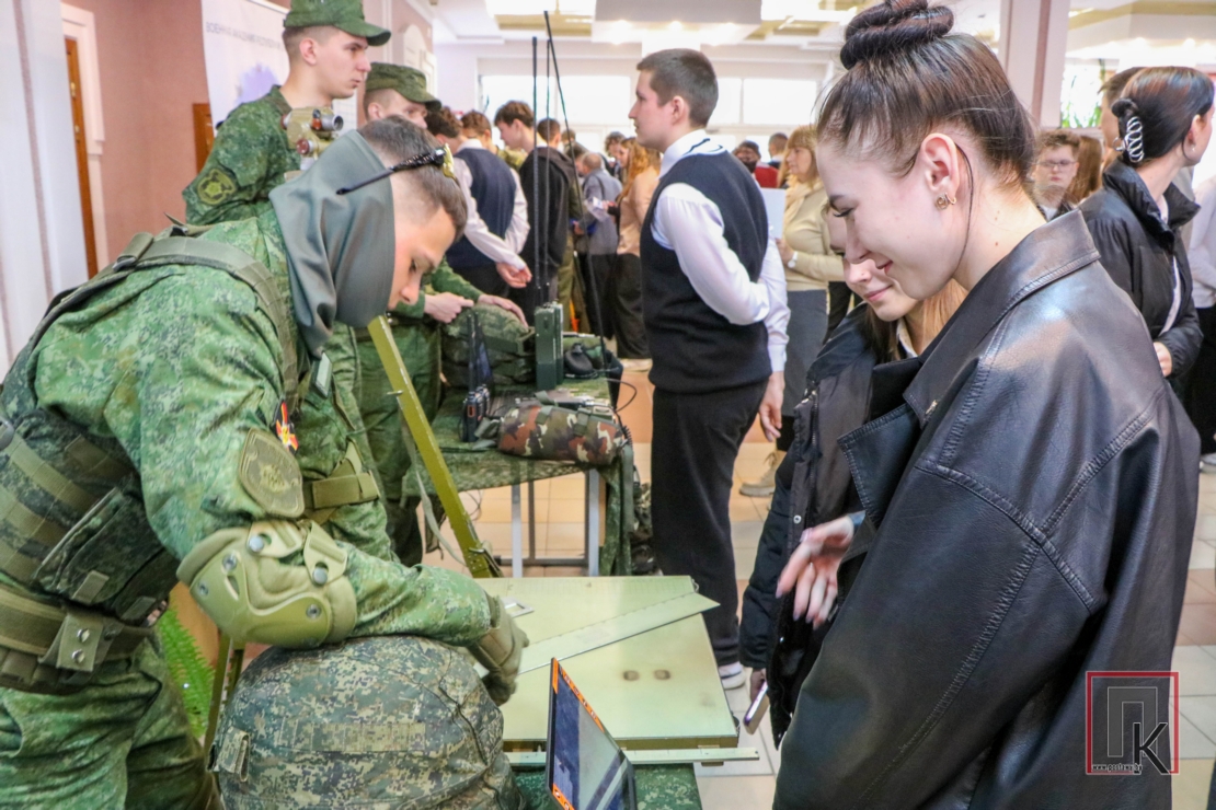 В Поставах прошло масштабное профориентационное мероприятие с участием Военной академии