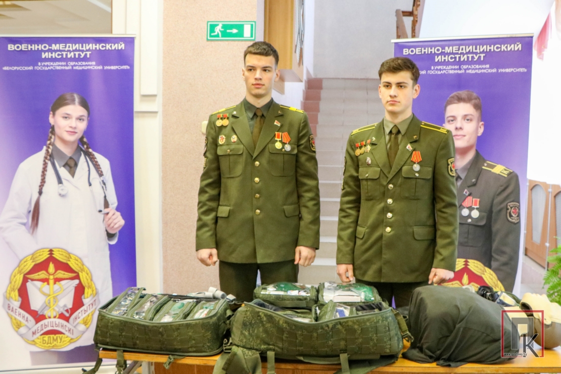 В Поставах прошло масштабное профориентационное мероприятие с участием Военной академии