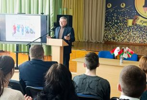 В СШ №1 г. Поставы прошла ярмарка целевой подготовки