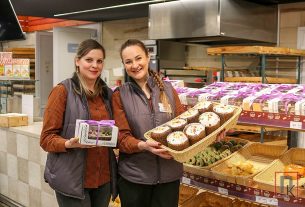 Ароматные, румяные, с корицей, изюмом, маком, цукатами куличи можно приобрести к Пасхе в магазине «Соседи»