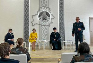 «На страже закона Божьего и человеческого»: в СШ № 3 прошел круглый стол с участием священника и милиционера