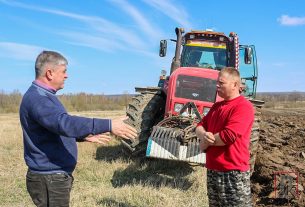 На Поставщине завершают сев ранних яровых зерновых: 82% полей уже засеяно