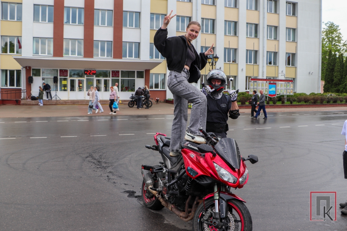 Фоторепортаж: Мотосезон-2026 в Поставах открыт!